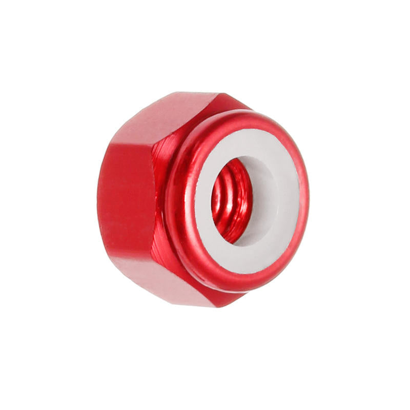 10Pcs M2 Self-locking Nylon Nut Aluminum Alloy Multi-color