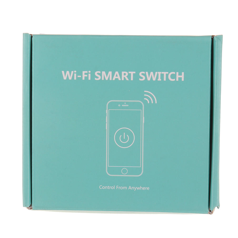 EU Standard 1/2/3 Gang WIFI Touch Wall Switch 250V 2A/400W