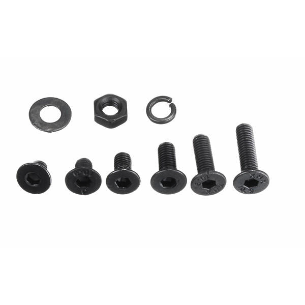 300Pcs M3 Black Alloy Steel Allen Screw Bolt With Hex Nuts Washers Assortment