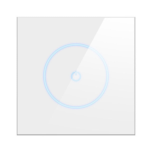 WiFi Smart Home Control 10A Smart House Light Wall Switch Wireless Touch Switches Remote Controller Voice Control Via Google Home Alexa