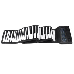 88 Keys Professional Hand Roll Up Keyboard Piano Built in Dual Speakers
