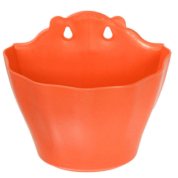 Wall-mounted Multicolor Plastic Flower Pot Garden Balcony Potted Plant Flower Pot