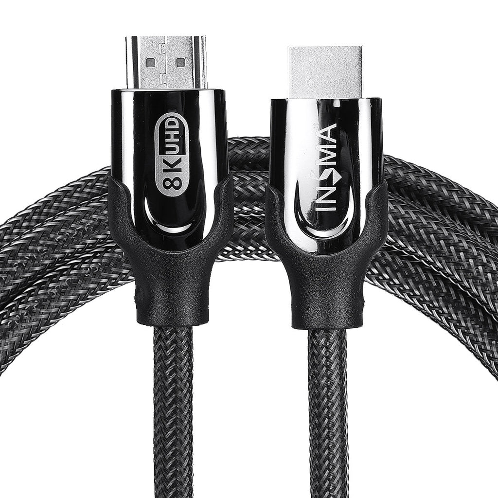 8K HDMI 2.1 Cable 0.5/1/1.5/2/3m HDMI Male to HDMI Male Cable 1080P 8K 60HZ 48Gbps Gold Plated Connector