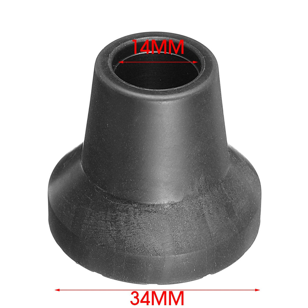 Walking Stick End Tripod Cane Tip Non-Slip Bottom Self Standing Rubber Walk