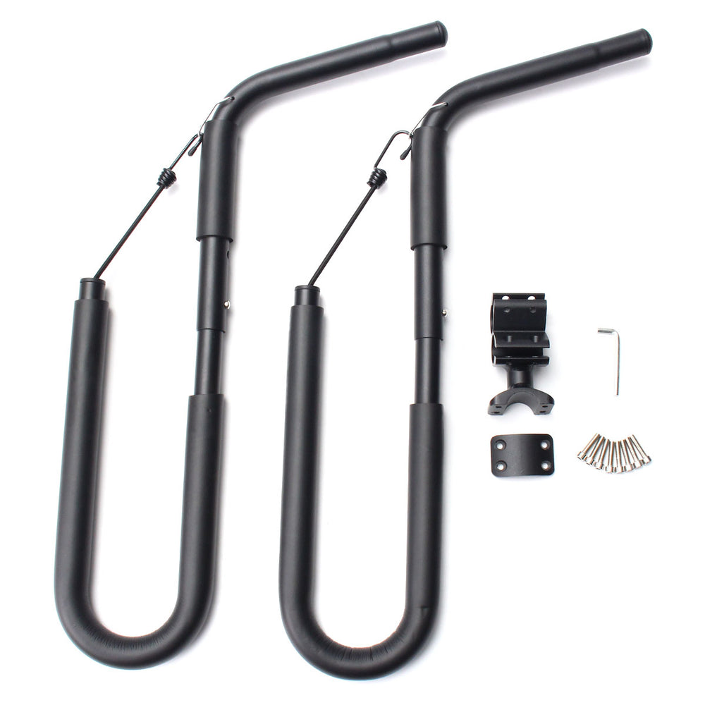 Move By Bike Adjustable Black Aluminum Surfboard Rack Bicycle Surfboard Rack