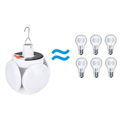Outdoor Foldable LED Lantern Camping Light USB Rechargeable Flashlight Solar Camping Lantern