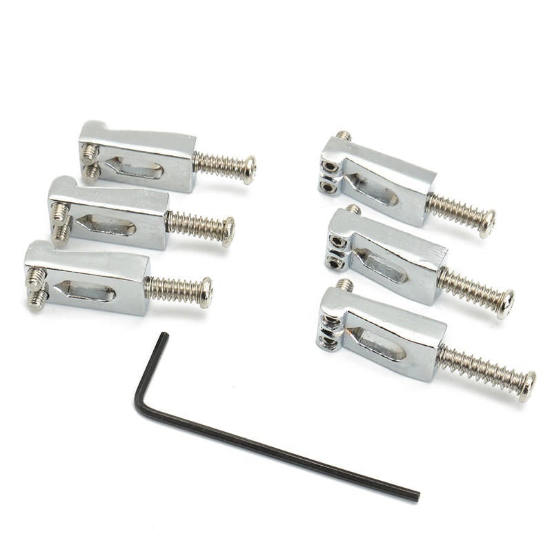 Guitar Bass Callaham Strat Bridge Saddles Set for Fender Vintage Stratocaster Mexican