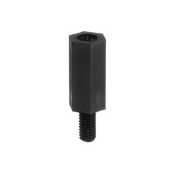 M3NH13 50pcs M3 Nylon Black Hex Screw PCB Standoff 6/8/10/12mm
