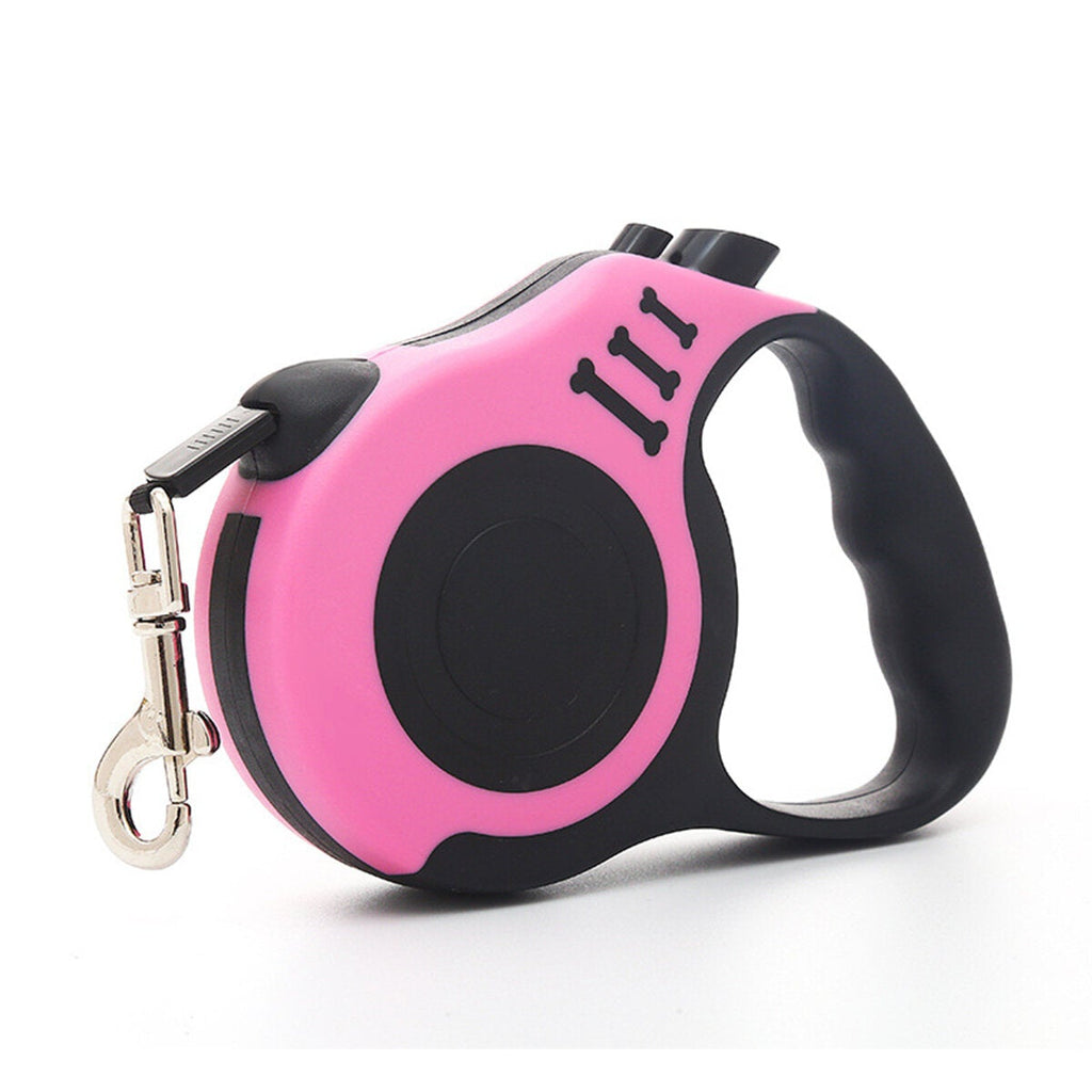 Dog Collars and Leashes Pet Dog Cat Puppy Autoxic Retractable Traction Rope Walking Lead Leash