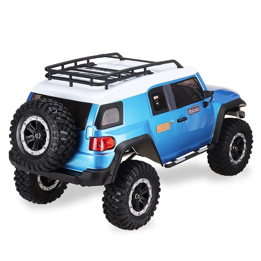 2.4G 4WD Portal Axle Locked Diff Crawler Truck LED Light RC Car Vehicles Models without Battery