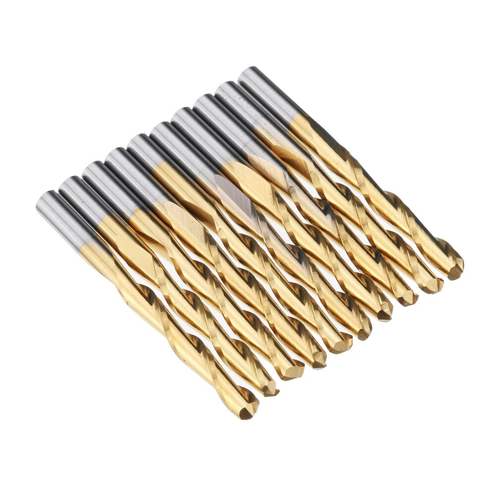 3.175mm Shank Spiral Ball Nose End Mill Cutter Titanuim Coated Milling Cutter CNC Tool
