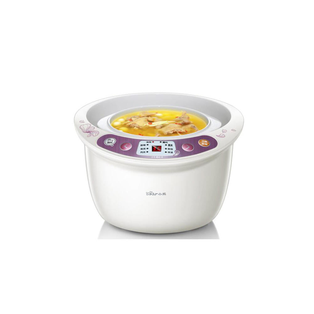 3.5L/500W Multi-function Electric Stew Cooker Kitchen Electric Steamer With 5 Cooker