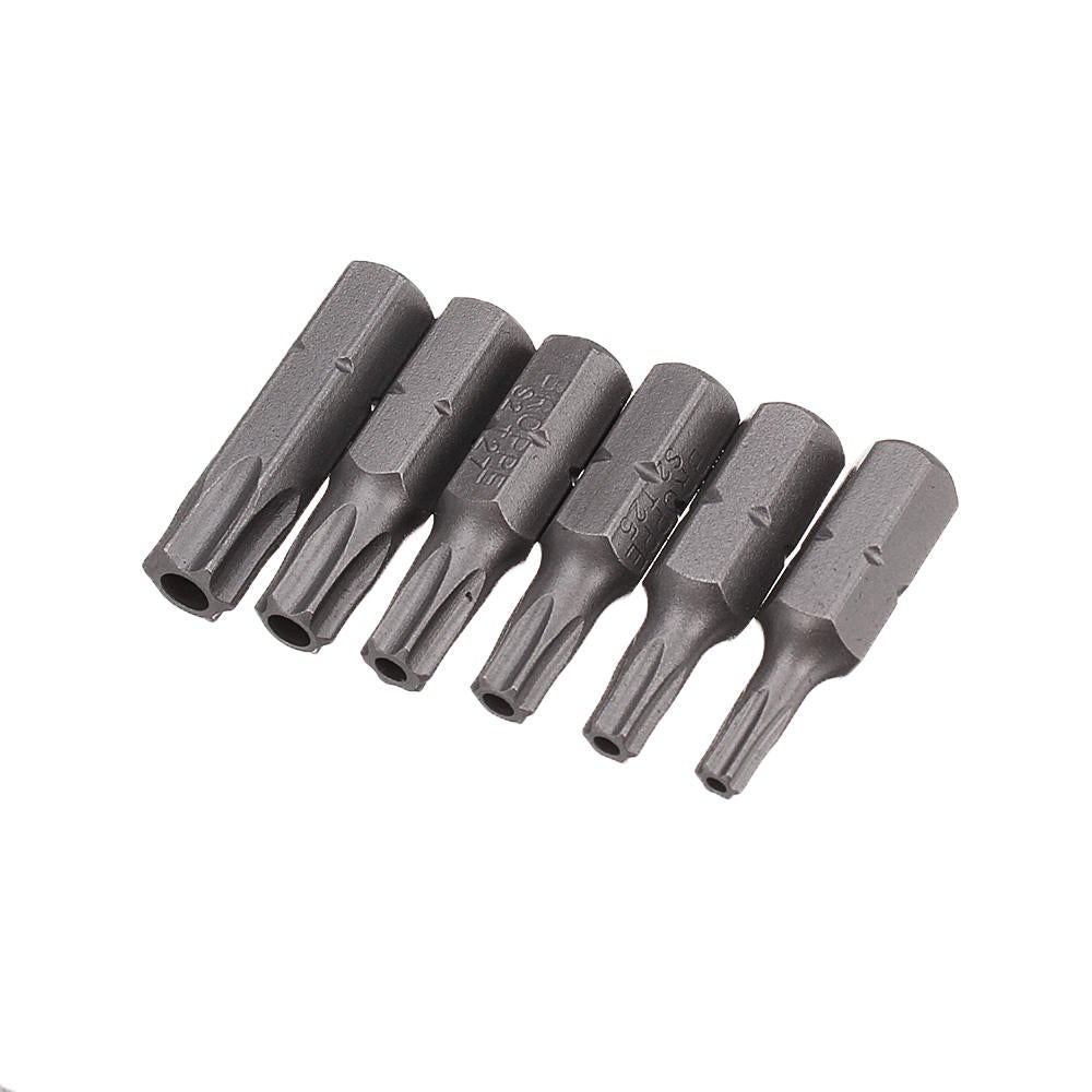 29Pcs S2 Screwdriver Bit Set Phillips Slotted Torx Hex Screwdriver Bits with Extension Rod 1/4 Inch Hex Shank