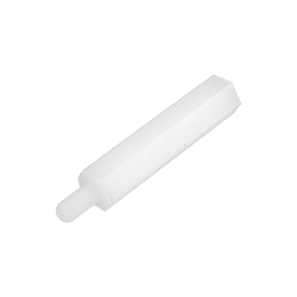 M3NH15 140Pcs M3 Nylon Hex Screw Black/White Female to Male PCB Standoff Column Set
