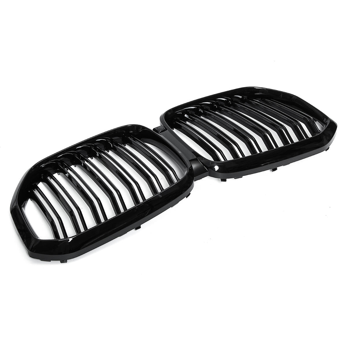 Glossy Black Front Kidney Grill Grille Night Vision