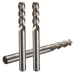10pcs 6mm Shank Aluminum Hard Alloy Milling Cutter 662468mm End Mill Router Bit