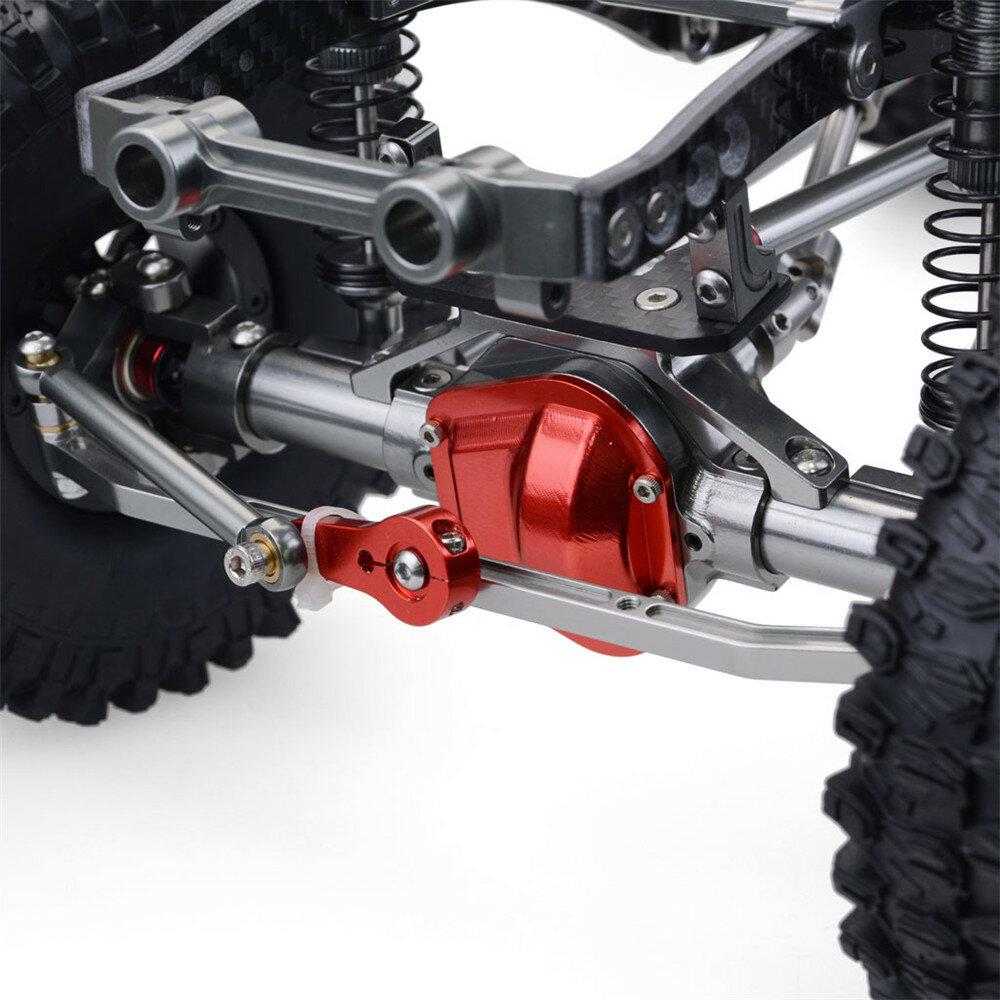 4WD CNC All Metal Carbon Fiber RC Car Frame+540 Motor+60A Waterproof ESC+M1500 Servo Straight Bridge Version