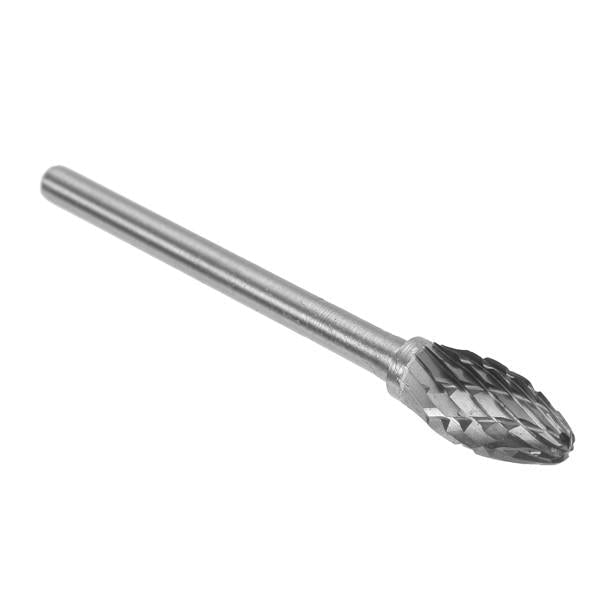 10pcs 3mm Shank Tungsten Carbide Burr Rotary File Drill Bits Cutter