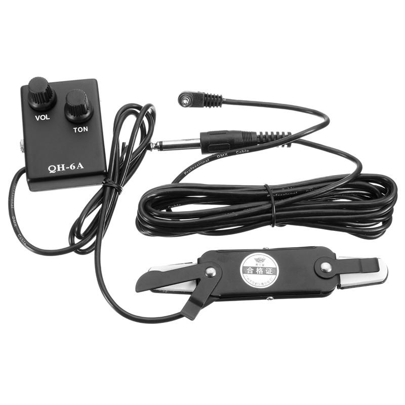 Sound Hole Magnetic Preamp EQ Equalizer Tuner Pickup for Acoustic Guitar