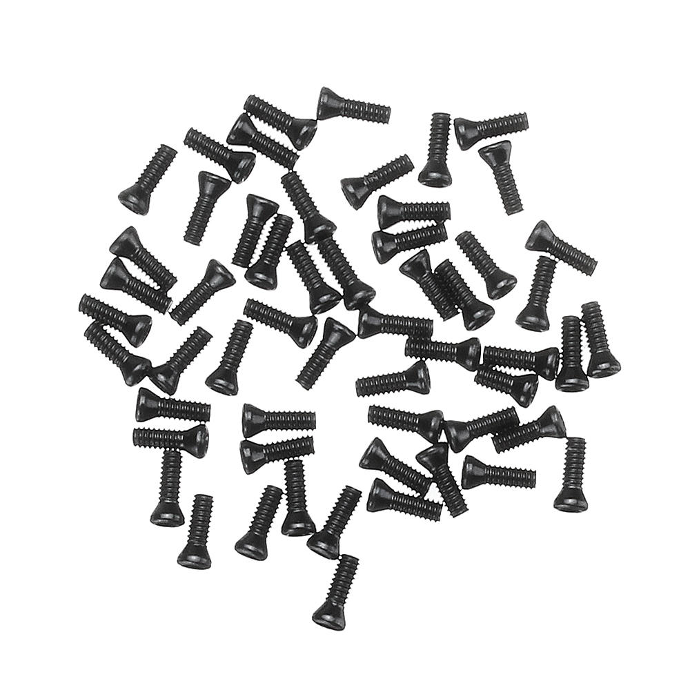 50Pcs M2 Insert Torx Screw Carbon Steel for Replaces Carbide Inserts CNC Lathe Tool