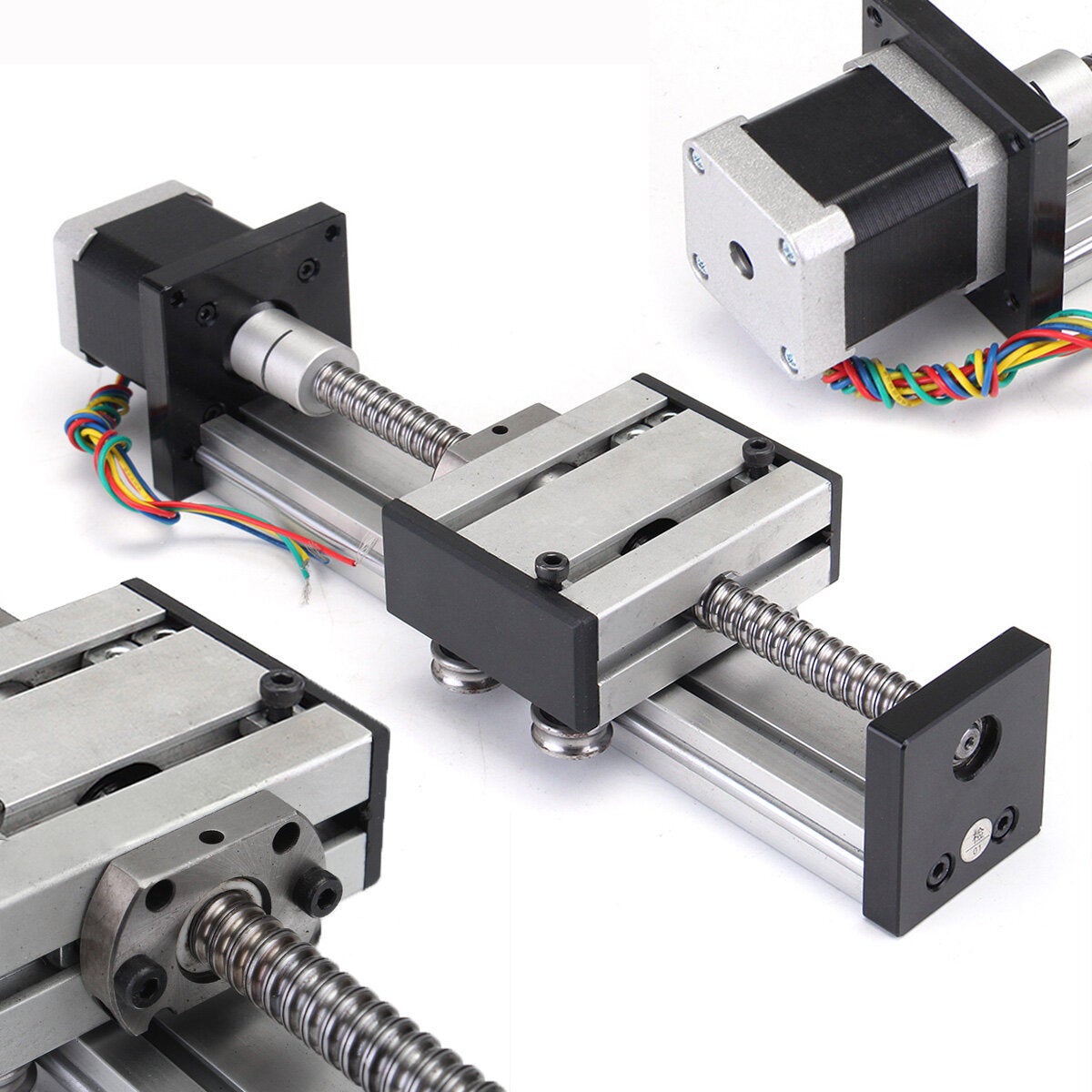 100mm Long Stage Actuator Linear Stage Ball Screw Linear Slide Stroke With 42mm Stepper Motor