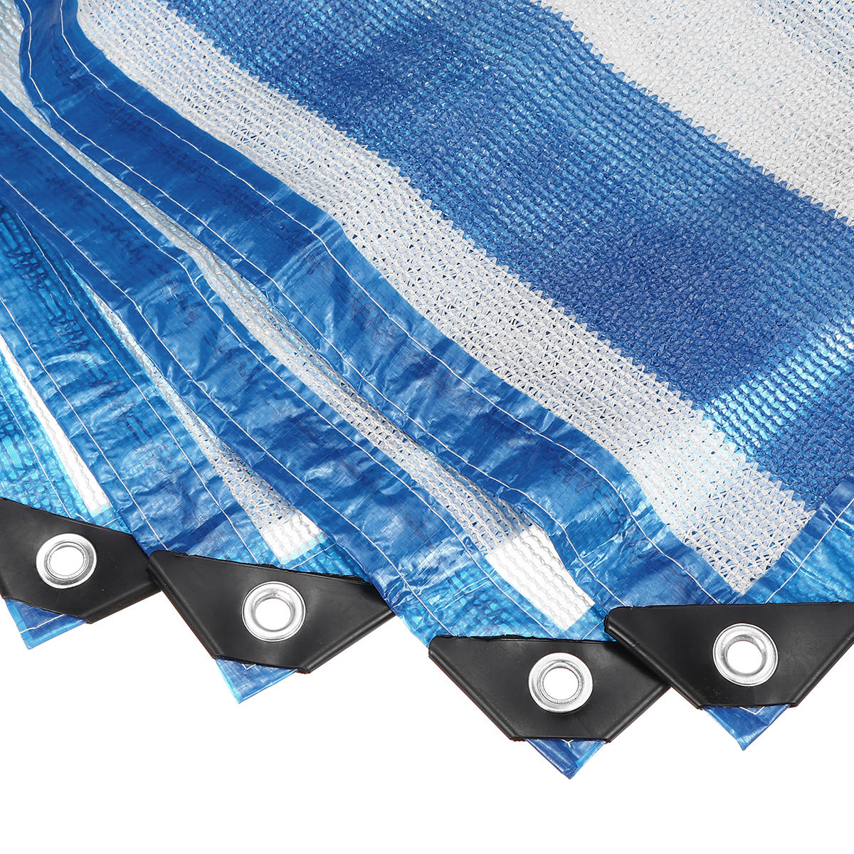 100GSM HDPE Rectangle Sun Shade Sail Anti-UV Outdoor Patio Garden Tent Sunshade Net With 5m Rope