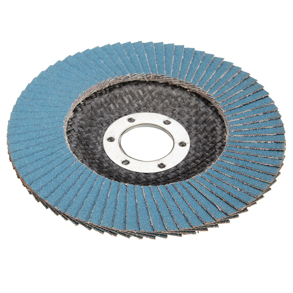 10pcs 115mm Polishing Sanding Wheel Flap Sanding Disc 120 Grit Angle Grinder Wheel