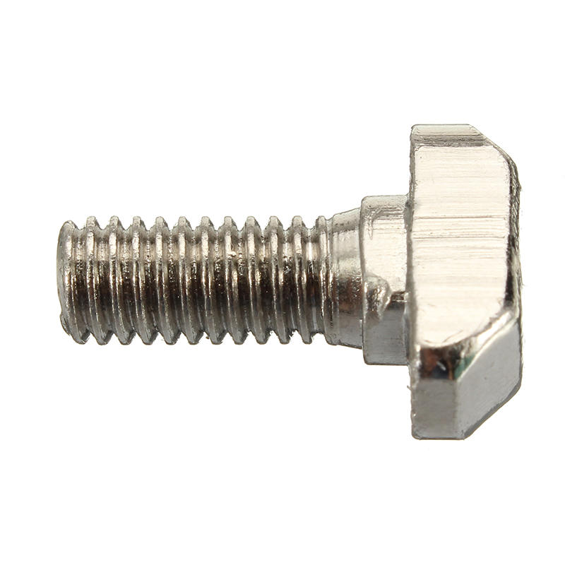 10Pcs M6 30 T-Bolt Carbon Steel European Standard Screws