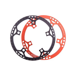 Single Speed 130BCD 45 47 53T 56T 58T Folding Bike Chain-wheel Ultralight Crank Tooth Round Chain Flywheel