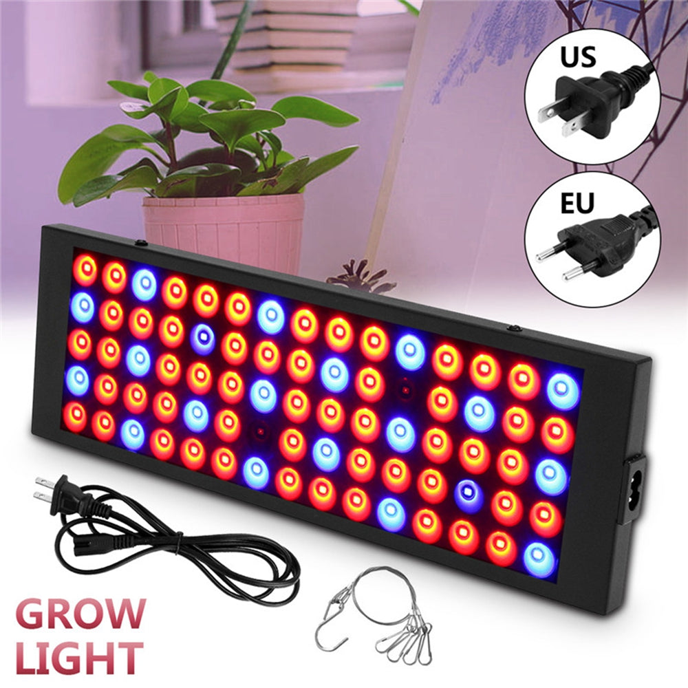 10W 75 LED Aluminum Grow Light for Plant Vegetable Indoor Hydroponic AC85-265V