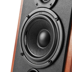 Bluetooth Bookshelf Speakers 66W AUX Input Class D Amplifier Universal 100V-240V Fitment Surround Stereo Sound