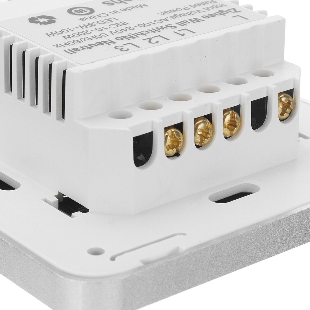Smart Wall Switch Module No Neutral Working with Tuya Hub Touch Button With App Control Powered by TuYa