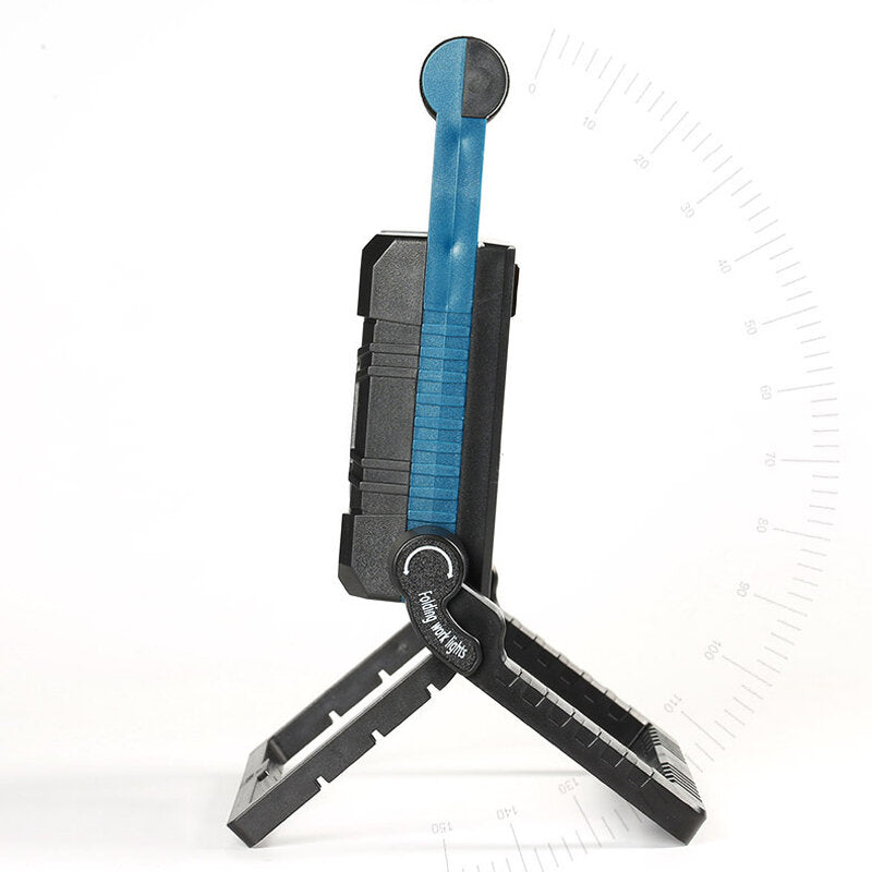 LEDs Folding Working Lamp Solar Panels Light 4-Modes Magnetic Camping Light Waterproof LED Light