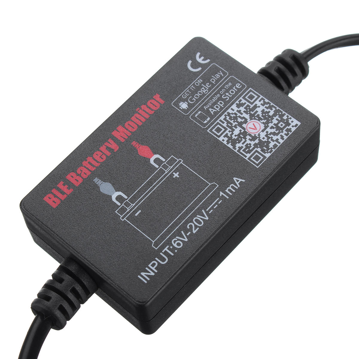12V Car Battery Monitor Tester BM2 Bluetooth Device for 6V-20V Vehicle