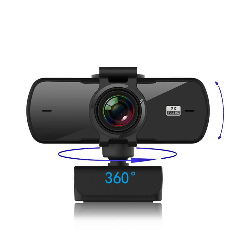 USB Webcam 2K High-definition Computer Camera Conference Cam with Microphone Driver