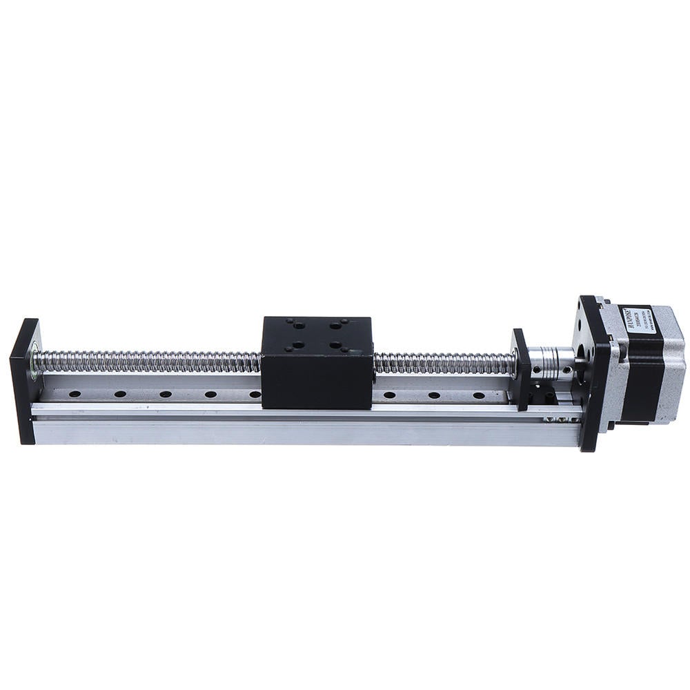 Upgraded 100-600mm Linear Actuator Ballscrew Linear Module Linear Guide with Stepper Motor for CNC 3D Printer