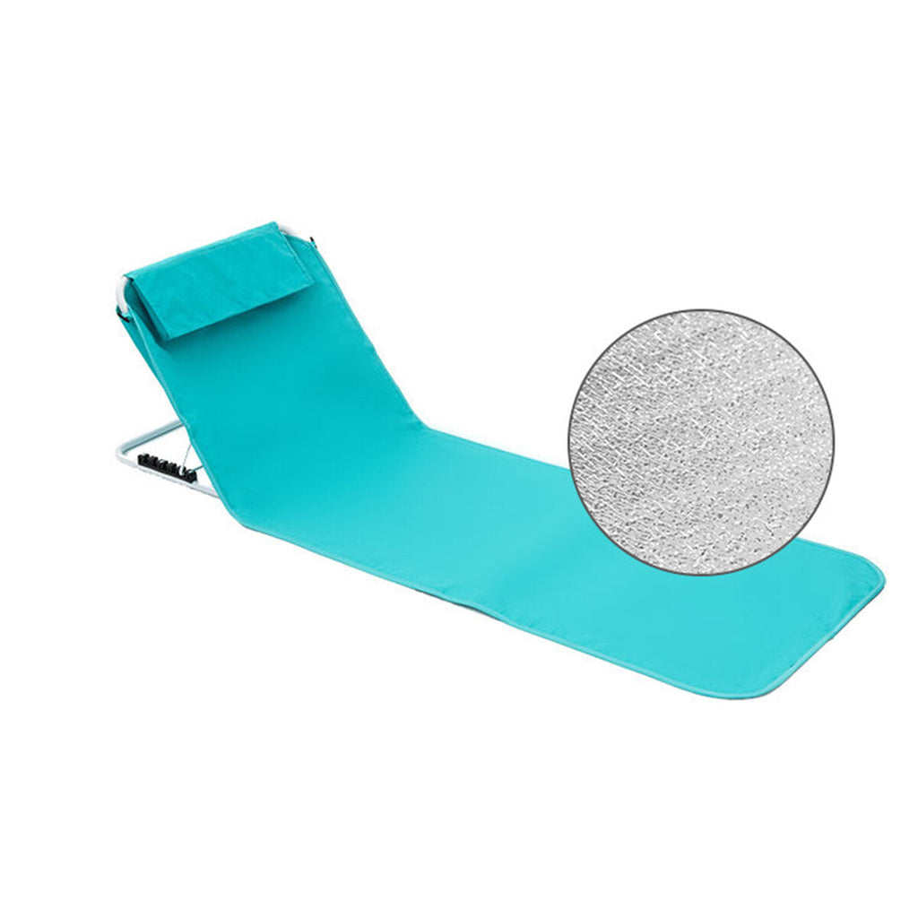 Portable Folding Beach Chairs Foldable Recliner Outdoor Lounge Park Beach Chair