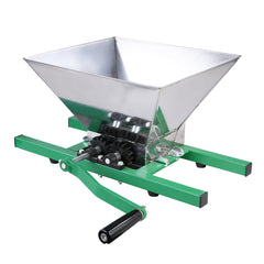 7L Manual Fruit Crusher Steel Fruit and Apple Scratter Pulper for Cider Alcohol Shredder