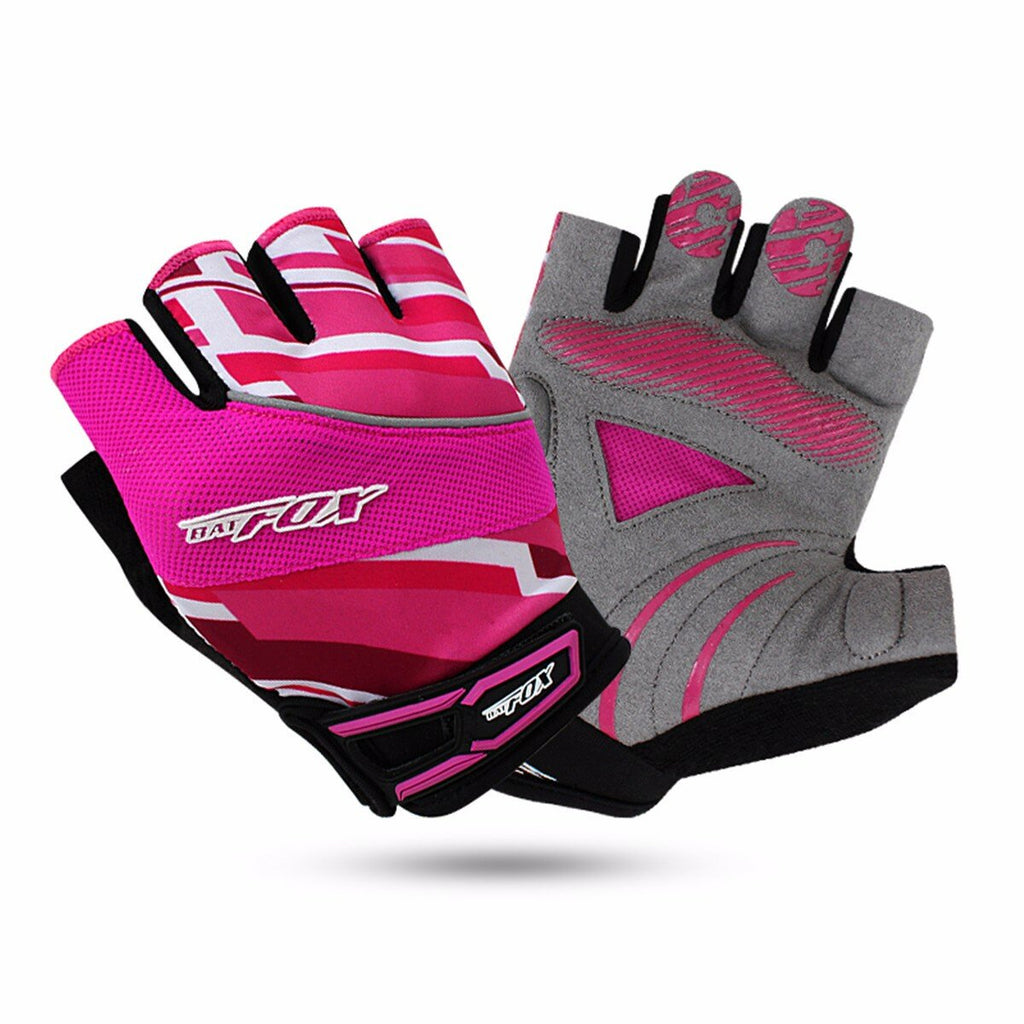 Cycling Half Finger Bike Gloves Anti-Slip Breathable Shock-absorbing MTB Bicycle Gloves