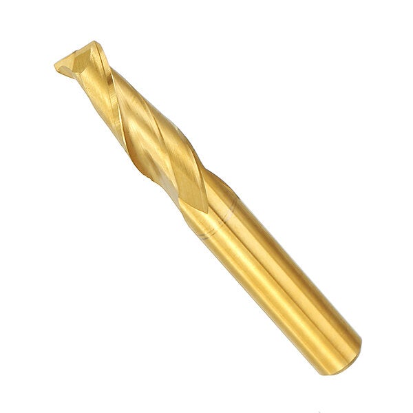 6mm Shank 2 Flute 15/17/22mm Titanium Coated Double Flute CNC End Mill Cutter