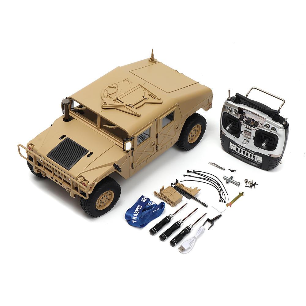 2.4G 4WD 16CH 30km/h RC Model Car U.S.4X4 Military Vehicle Truck without Battery Charger