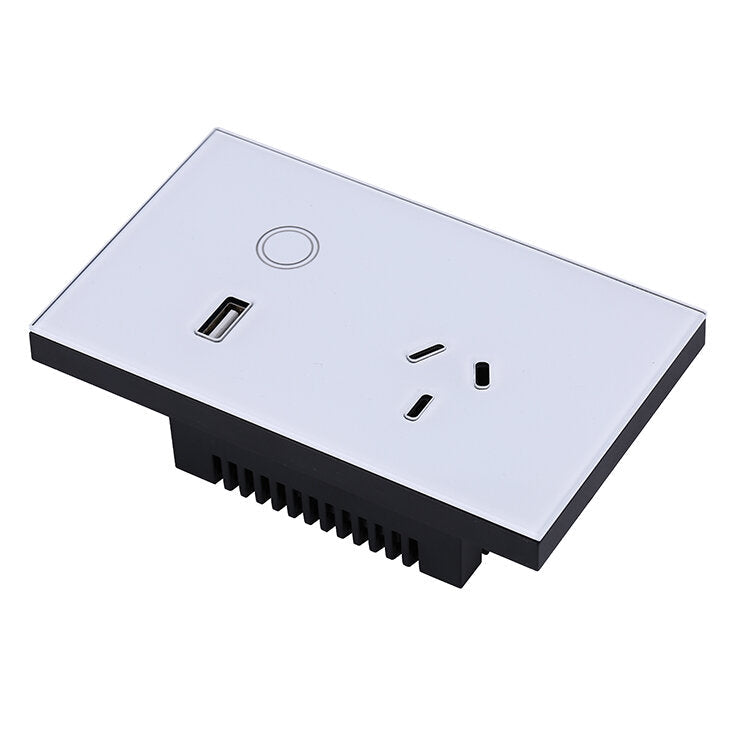 WiFi 2.4G 110V-240V US Standard Smart Switch Electrical Socket Wifi USB Wall Socket