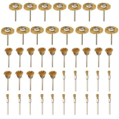 45pcs Steel Wire Wheel Brushes Sanding Set Dremel Accessories for Rotary Tool