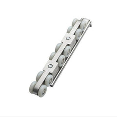 2pcs Stainless Steel Sliding Wooden Door Wheels Roller Closet Track Pulley Hanging Super Bearing