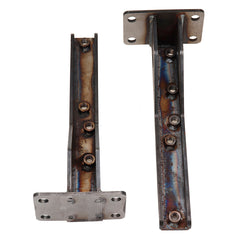 2PCS 1/4" Rear Bumper Bar Brackets Support Mount