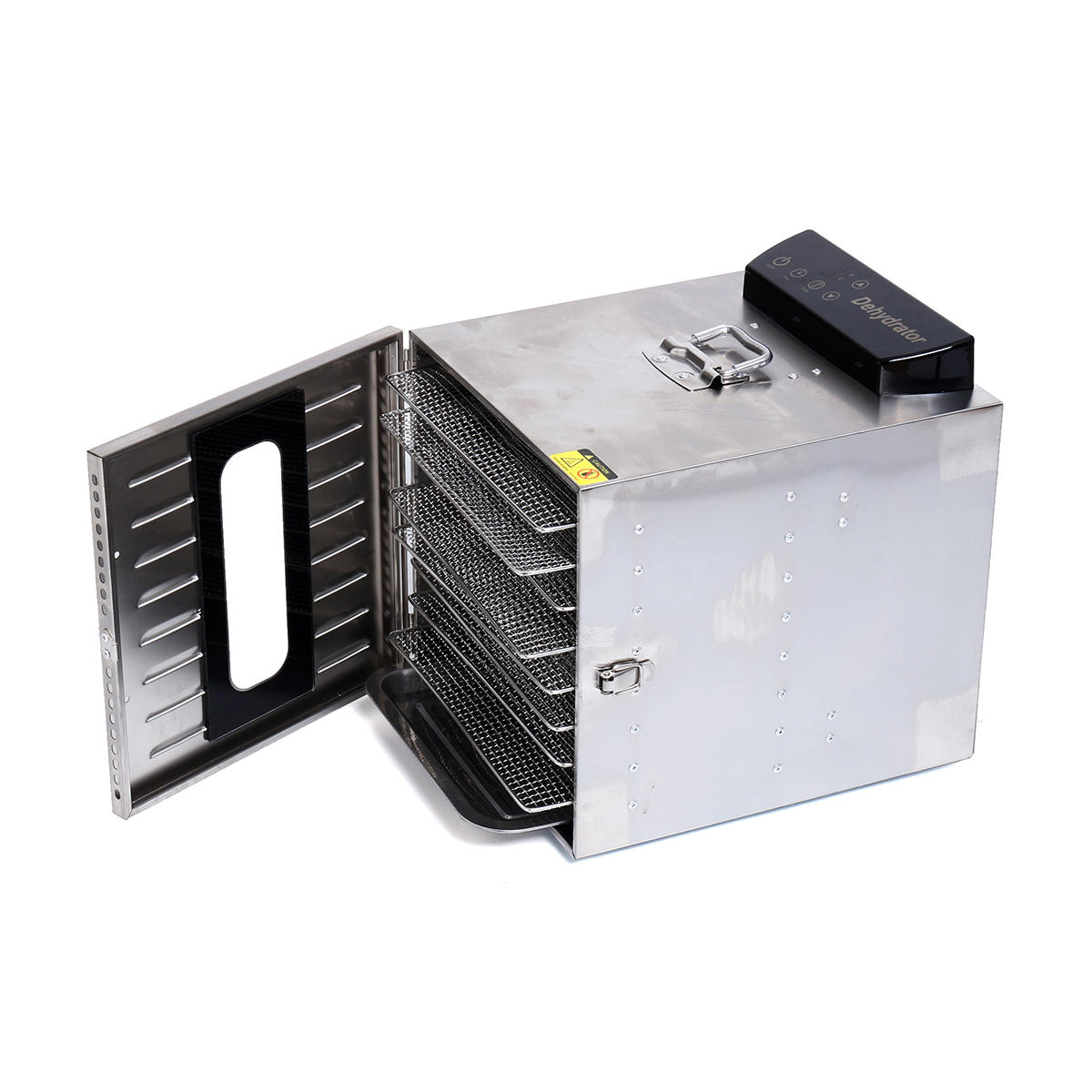 8 Tray Food Drying Machine Jerky Stainless Steel Fruit Dryer Maker Commercial Dehumidification
