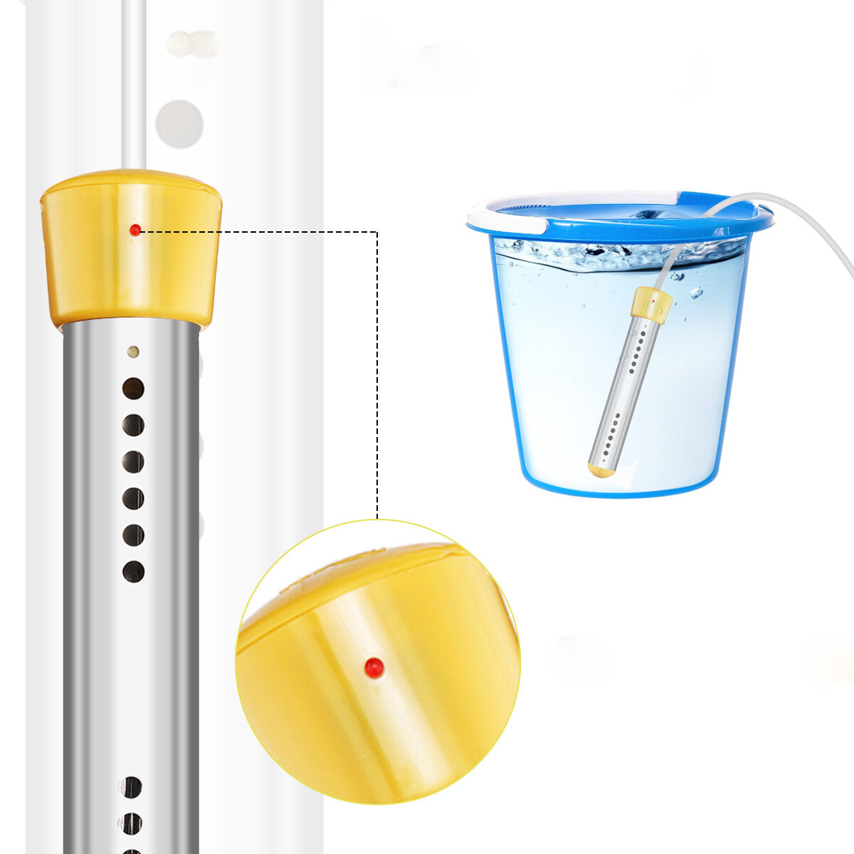 Immersion Water Heater Explosion Proof Anti-scalding Non-rusting Water Heater