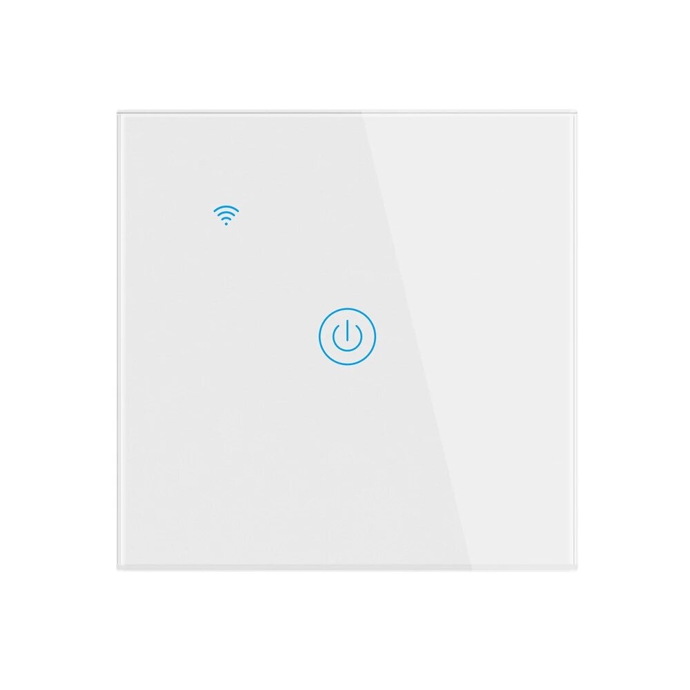 WiFi EU Standard Smart Switch Touch Key No Neutral Needed Switch Control 1/2/3/4 Gang