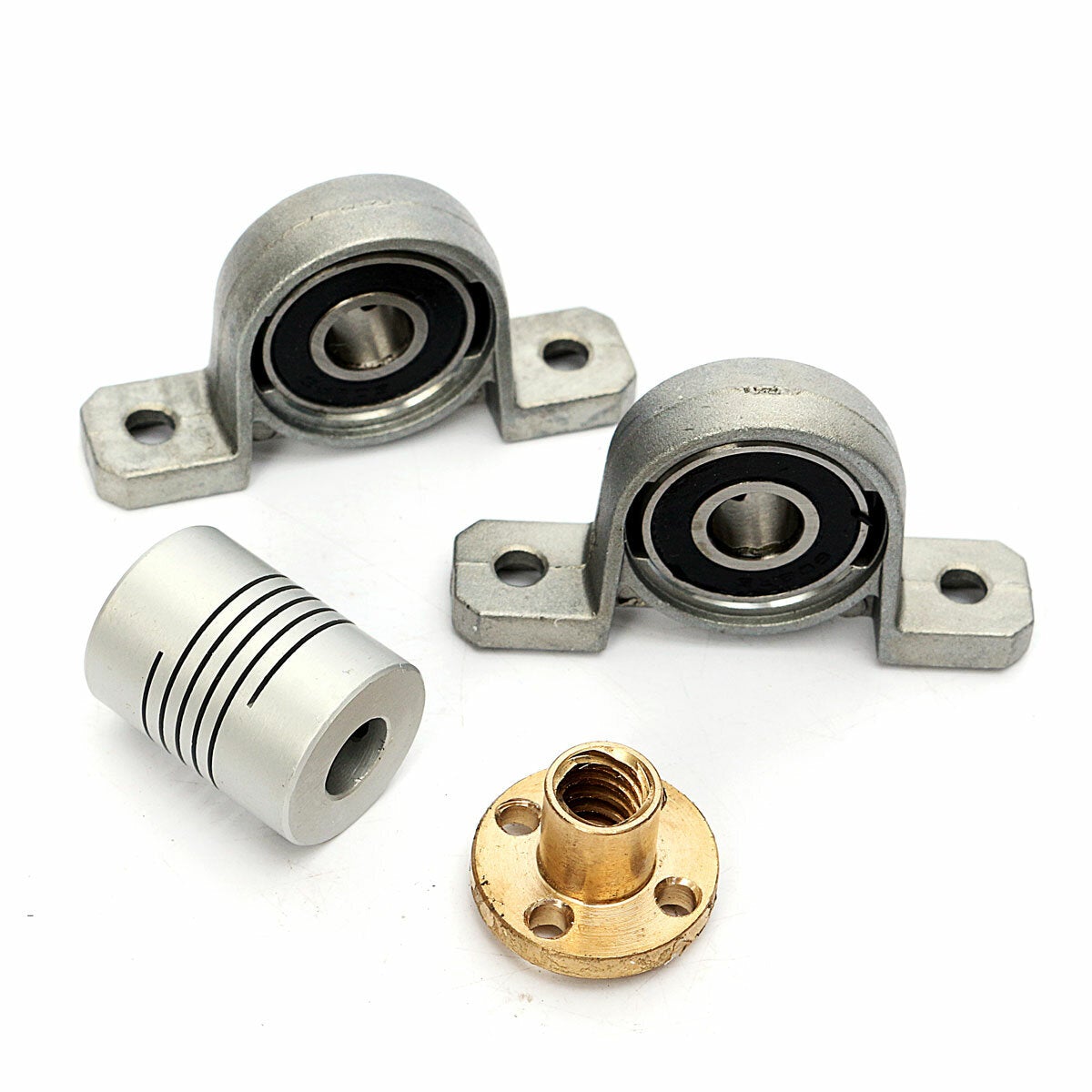 3D printer T8 500mm Stainless Steel Lead Screw Coupling Shaft Mounting Support