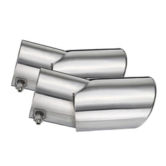 Pair Stainless Steel Exhaust Muffler Tail Pipe For Land Rover Sport